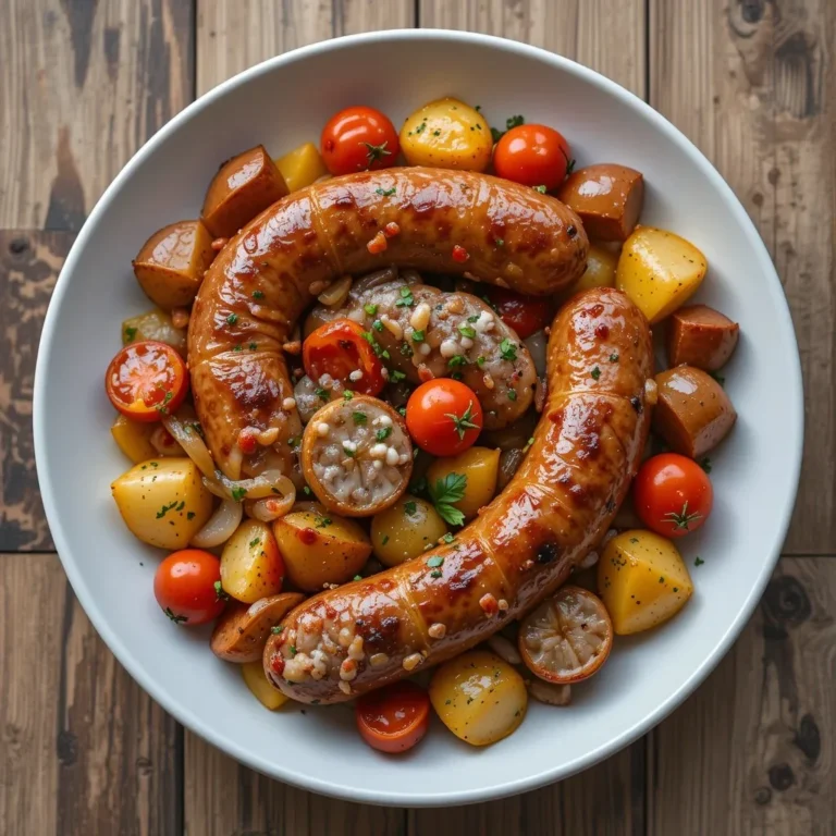 Air Fryer Sausage Casserole