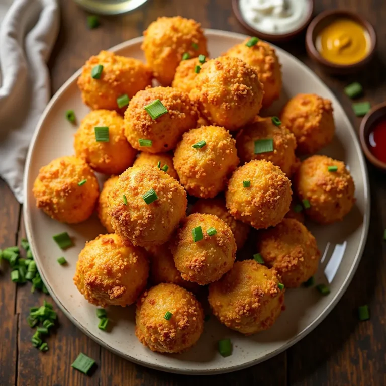 Air Fryer Sausage Cheese Balls