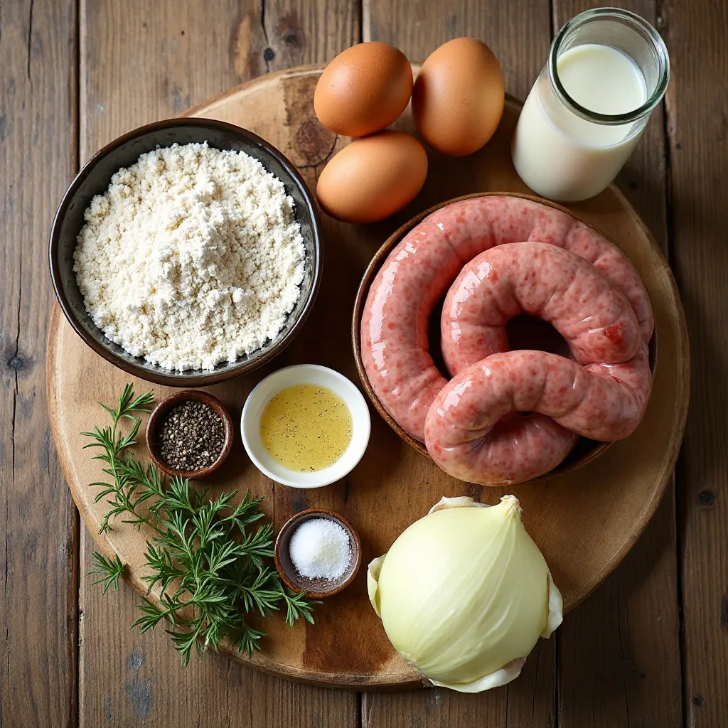 Air Fryer Sausage Toad