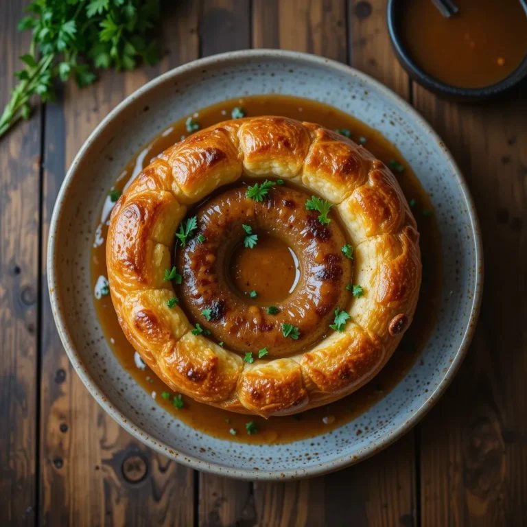 Air Fryer Sausage Toad