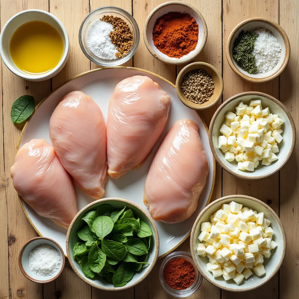 Air Fryer Stuffed Chicken Breast