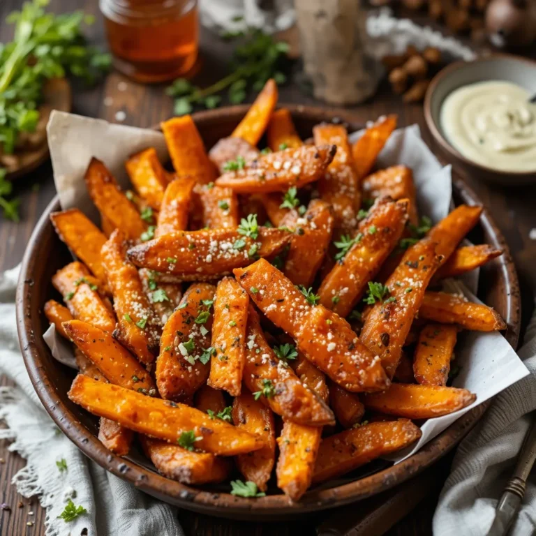 Air Fryer Sweet Potato Steak Fries