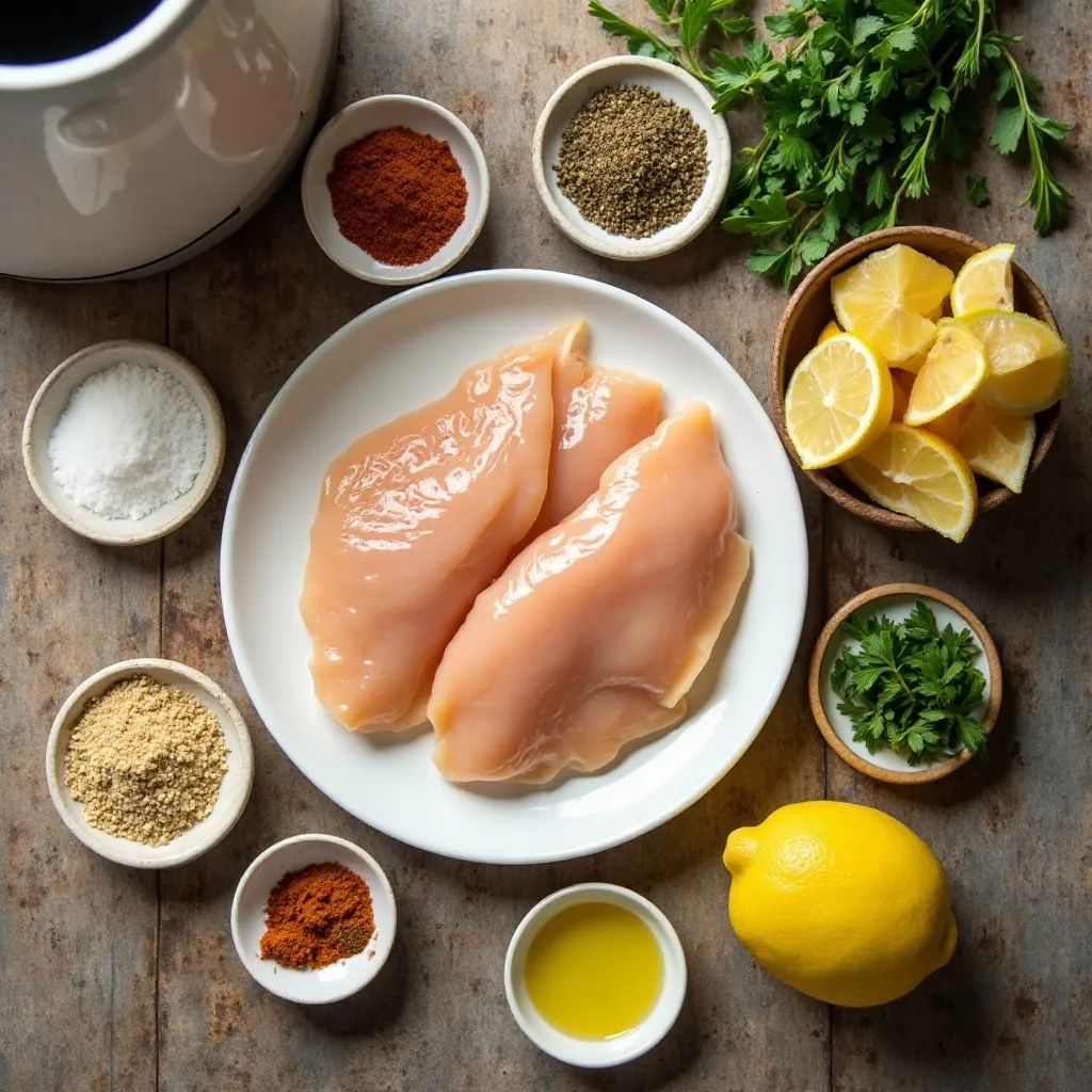 Air Fryer Thin Chicken Breast