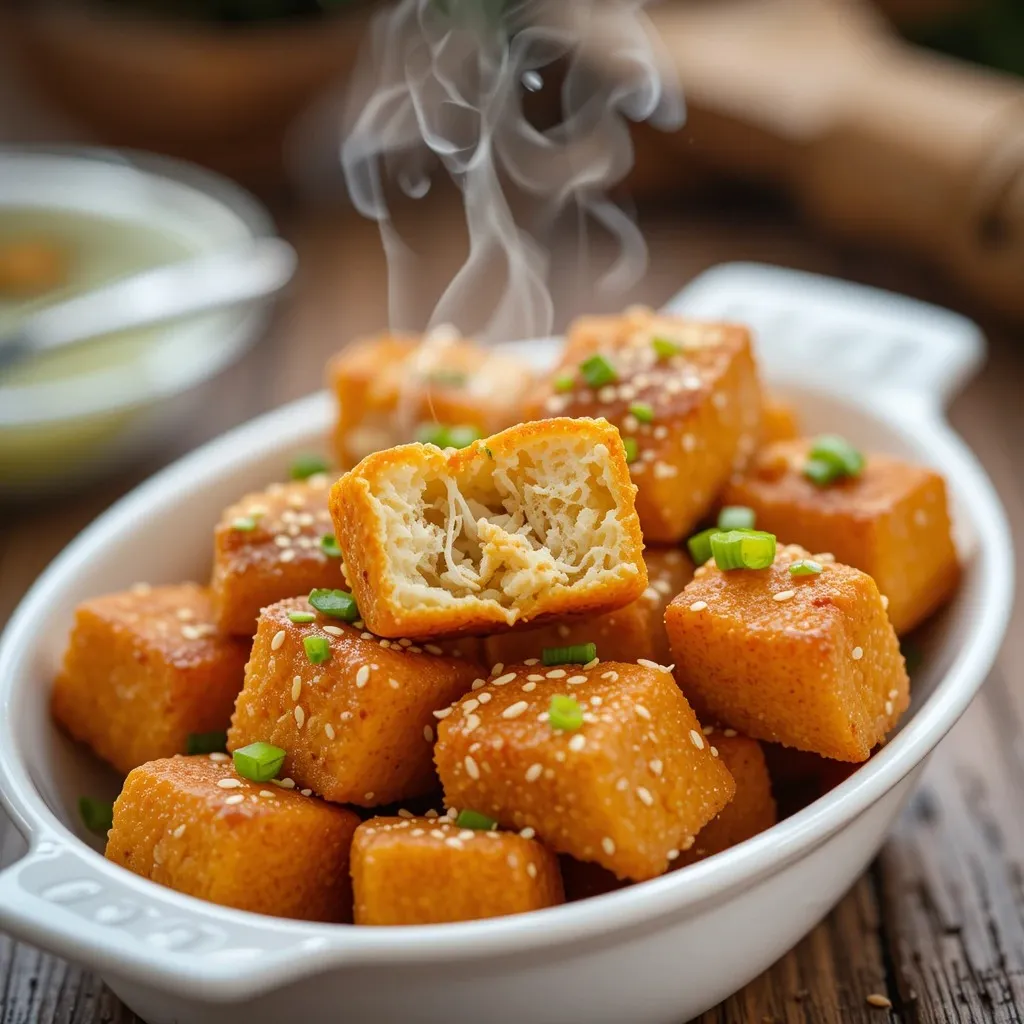 Air Fryer Tofu Bites