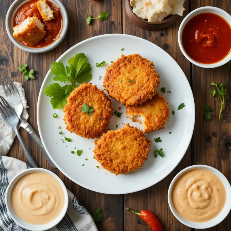 Air Fryer Tofu Cutlets
