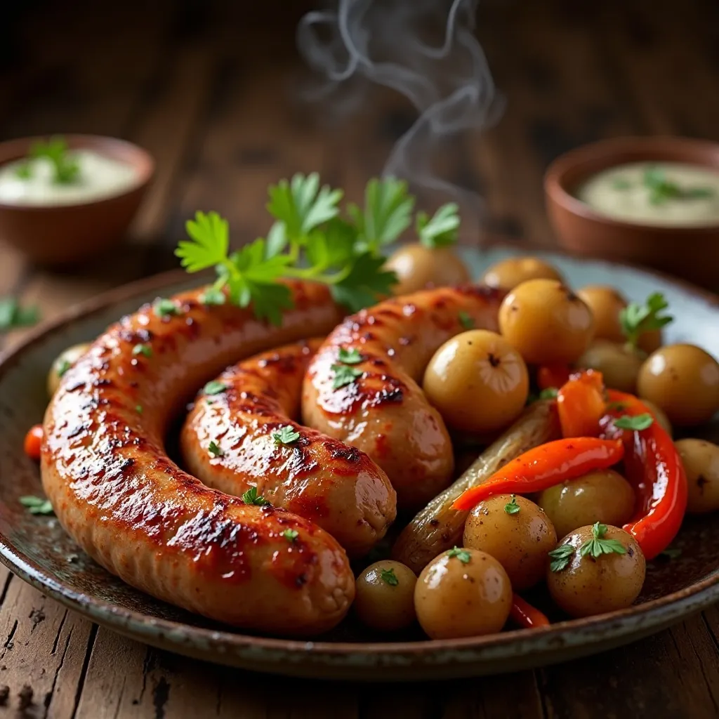Air Fryer Turkey Kielbasa