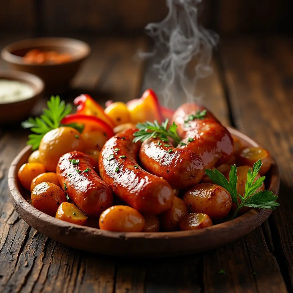 Air Fryer Turkey Kielbasa