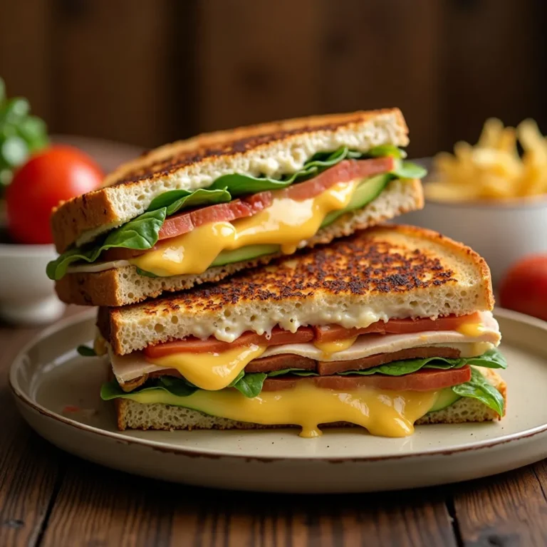 Air Fryer Turkey Melt