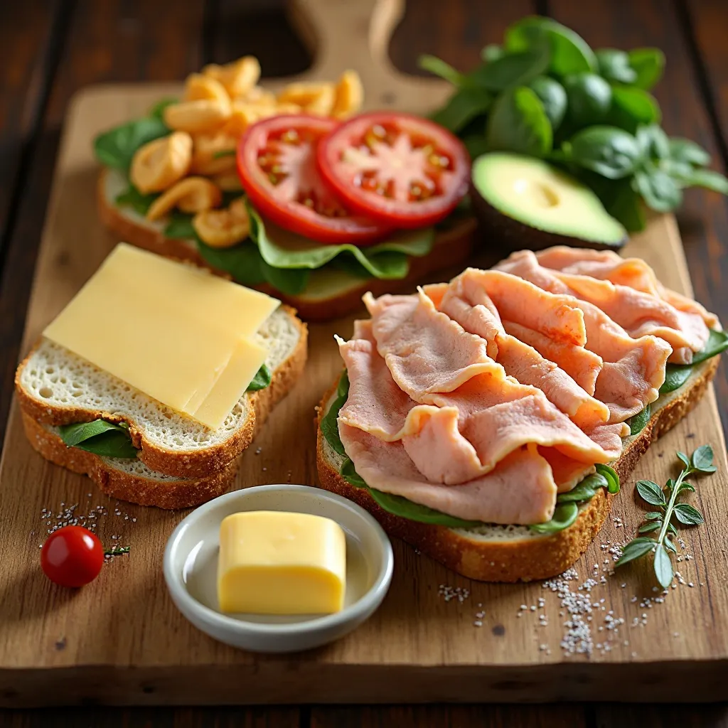Air Fryer Turkey Melt