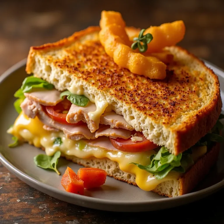 Air Fryer Turkey Sandwich