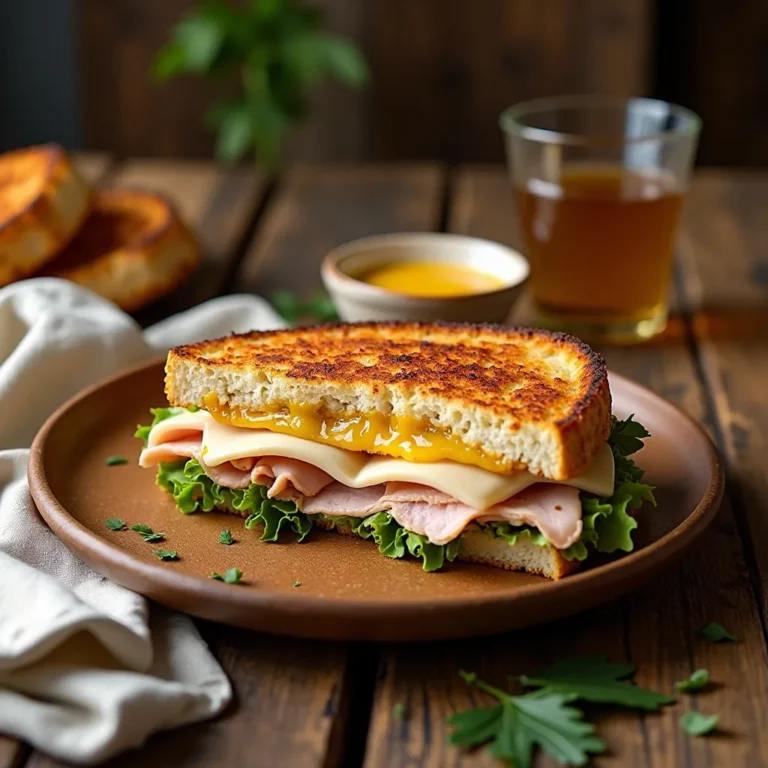 Air Fryer Turkey and Swiss