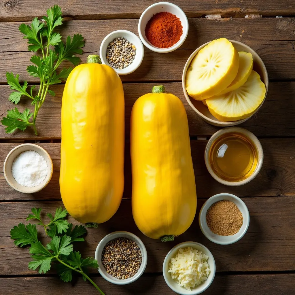 Air Fryer Yellow Squash Recipe