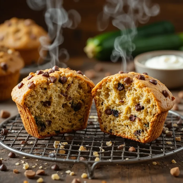 Air Fryer Zucchini Muffins