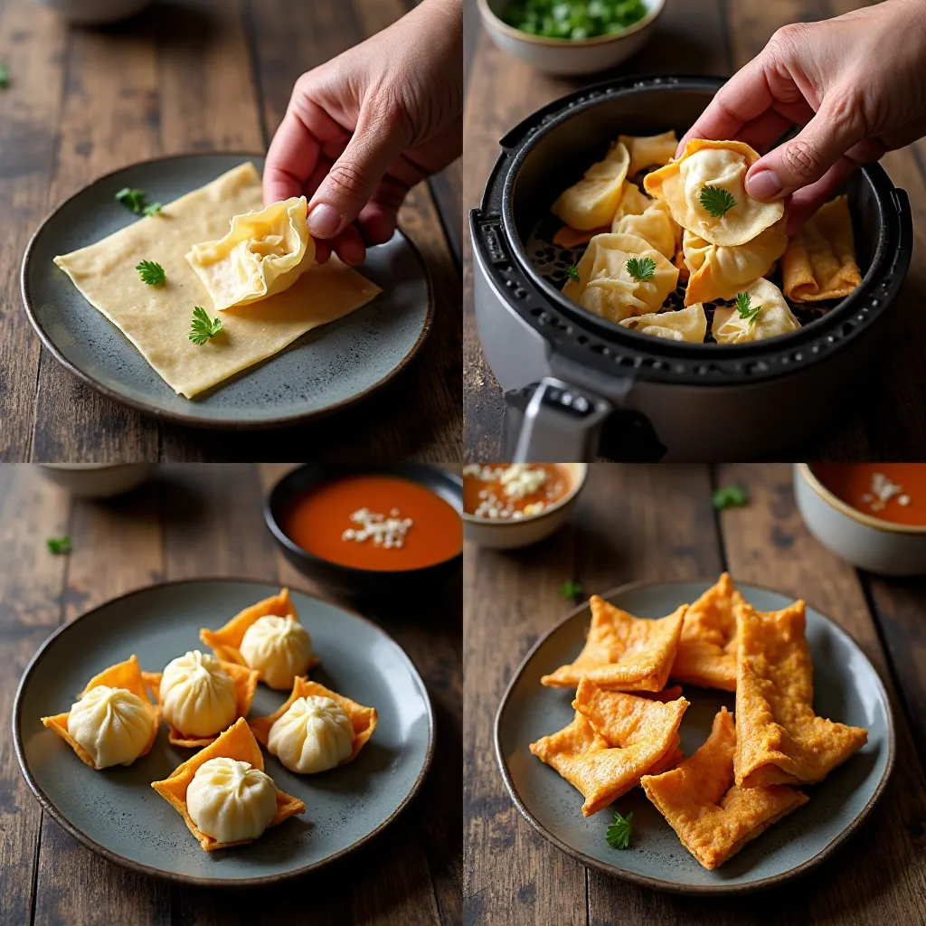 CREAM CHEESE WONTONS