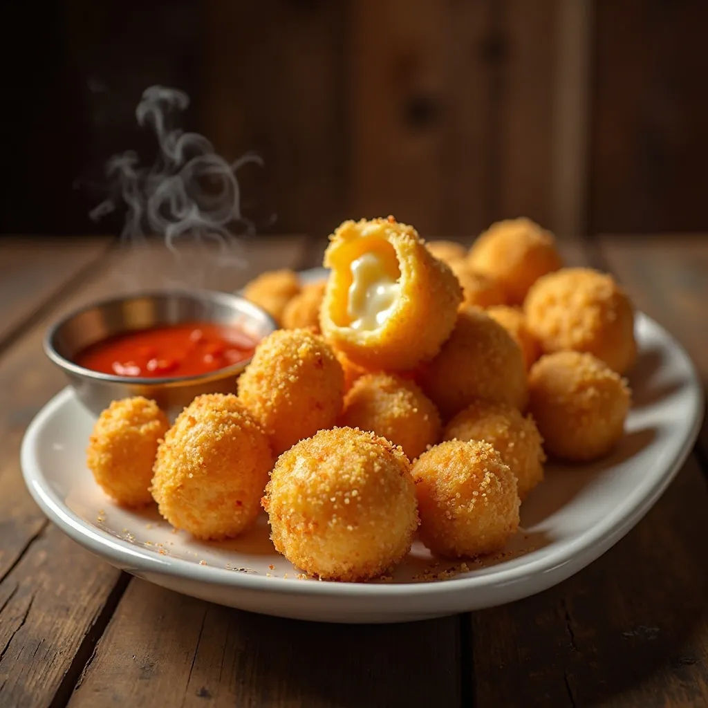 CRISPY CHEESE APPETIZERS