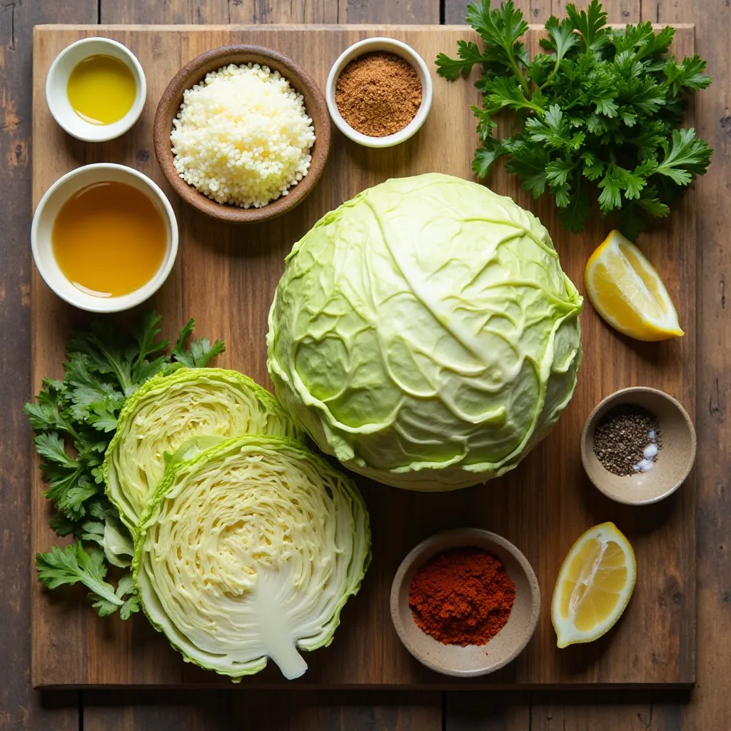 Roasted Cabbage Air Fryer