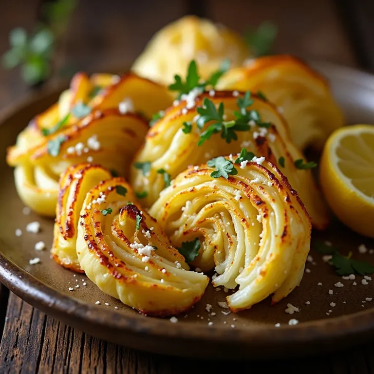 Roasted Cabbage Air Fryer